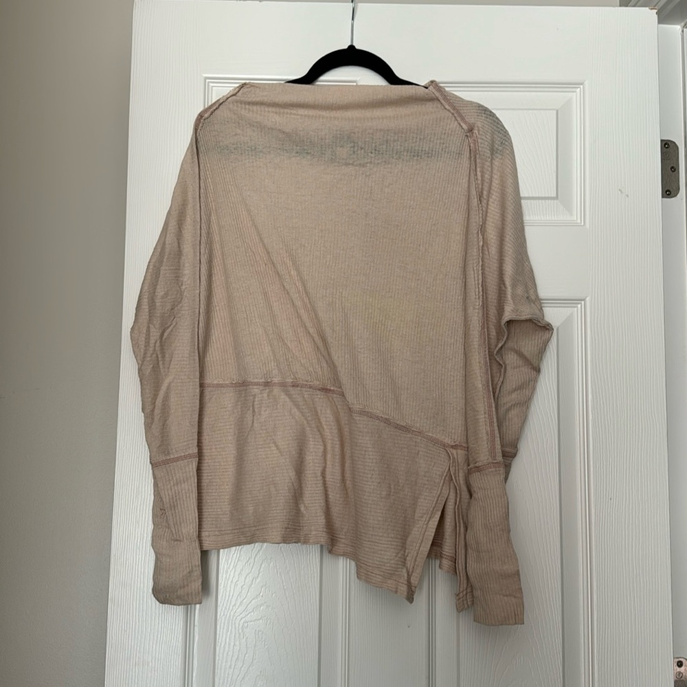 Free people cream thermal top
